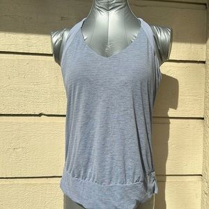 Prana tank with built-in shelf bra